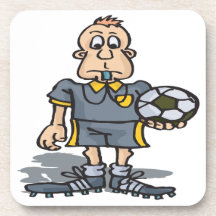 Arbitre du football sous-bock