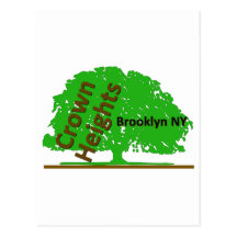 Arbre #2 de Crown Heights Cartes Postales