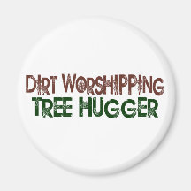 Arbre adorant Hugger de saleté Aimant Pour Réfrigérateur