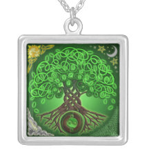 Arbre celtique de pendentif de la vie