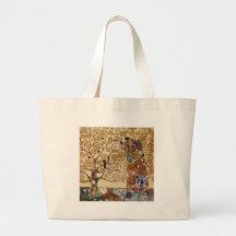 Arbre de Gustav Klimt de la vie Sacs En Toile