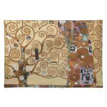 Arbre de Gustav Klimt de la vie Set De Table