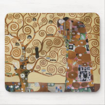 Arbre de Gustav Klimt de la vie Tapis De Souris