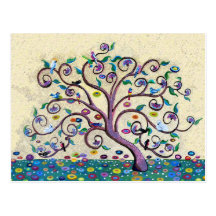 Arbre de la vie cartes postales