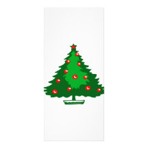 Arbre de Noël Carte Double