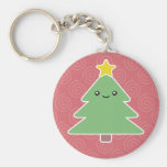 Arbre de Noël de Kawaii Keychain Porte-clé
