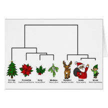 Arbre de Noël de la vie Cartes