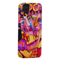 Arbre des amants de la vie coque iPhone 4 Case-Mate
