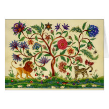 Arbre des cartes vierges de ~ de la vie