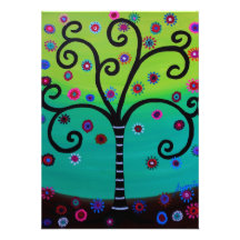 Arbre des invitations de bat mitzvah de barre de l