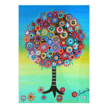Arbre des invitations de bat mitzvah de barre de l