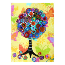 Arbre des invitations de bat mitzvah de barre de l