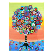 Arbre des invitations de bat mitzvah de barre de l