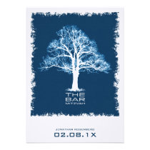 Arbre d'invitation de Mitzvah de barre de la vie,  invitations