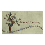 Arbre en métal modèle de carte de visite