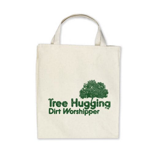 Arbre étreignant l'adorateur de saleté sac en toile