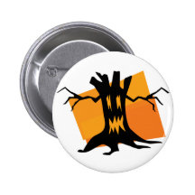 Arbre noir et orange badges