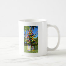 Arbre tropical de nouille tasse à café