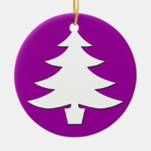 arbres - violette décorations pour sapins de noël