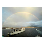 Arc-en-ciel au-dessus de Vezuvius Carte Postale