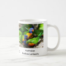 Arc-en-ciel australien Lorikeets Mug