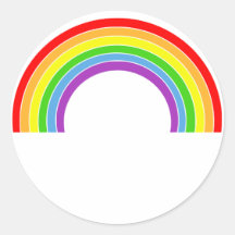 arc-en-ciel autocollants