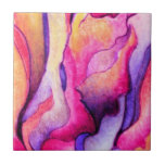 Arc-en-ciel d'aquarelle carreau en céramique