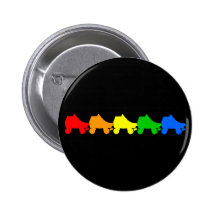 arc-en-ciel de patin de rouleau badges