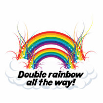 ARC-EN-CIEL ÉNORME DE DOUBLE D'AIMANT COMPLÈTEMENT
