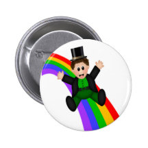 Arc-en-ciel irlandais badge