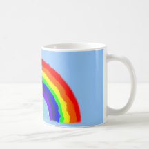 Arc-en-ciel Tasse À Café