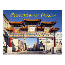 Arcade de l'amitié de Chinatown à Washington, C.C Cartes Postales