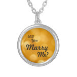 Argent vous m'épouserez collier