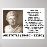 Aristote n'importe quel peut obtenir la bonne mani posters