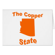 Arizona: De staat van het Koper Kaarten