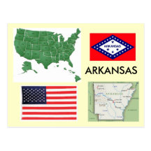 Arkansas, de V.S. Wenskaarten