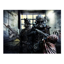 Armée de l'acier cartes postales