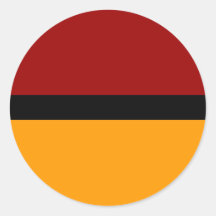 Armée-Médical-Corps indiens, Inde Adhésifs Ronds