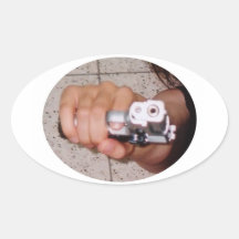Armes à feu autocollants