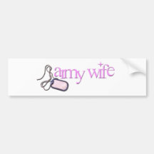 armywife bumpersticker