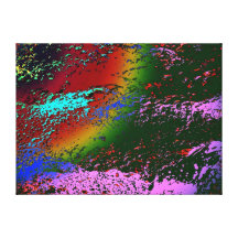 Arrde in kleur canvas afdrukken