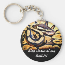 Arrêtez le starin à mes boules ! ! ! porte-clef