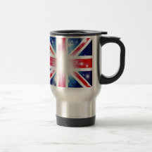 Arrière - plan de drapeau d'Union Jack Tasse À Café