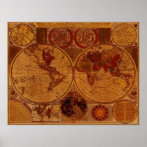 Art 1780 de carte de Vieux Monde