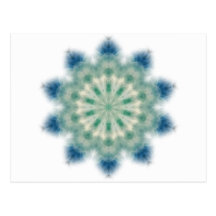 Art 2 de kaléidoscope de ressacs carte postale