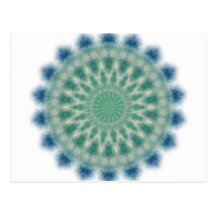 Art 3 de kaléidoscope de ressacs carte postale
