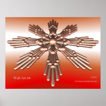 Art #4 de mur poster
