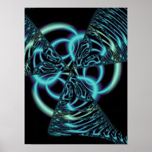 Art abstrait, art de couverture pour le SciFi Nove Posters