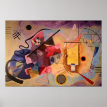 Art abstrait de Kandinsky Affiche