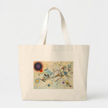 Art abstrait de Kandinsky Sac Fourre-tout